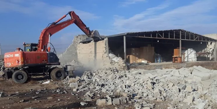 تخریب ۵۷ مورد ساخت وساز غیرمجاز در اسلامشهر