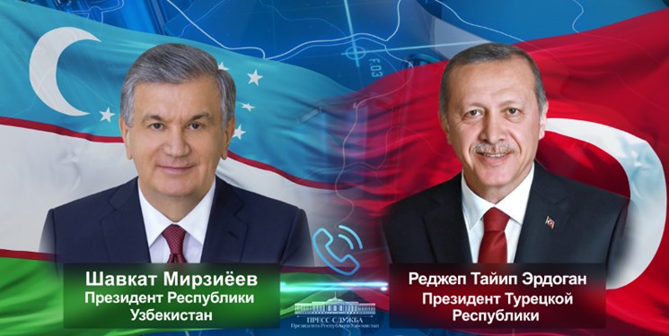 سرمایه‌گذاری محور گفت‌وگوی تلفنی رؤسای جمهور ازبکستان و ترکیه