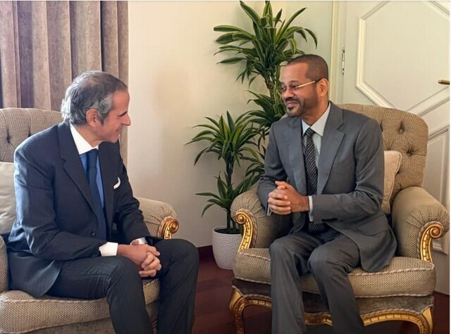 دیدار البوسعیدی و گروسی در حاشیه مذاکرات ایران و آمریکا دیدار البوسعیدی و گروسی در حاشیه مذاکرات ایران و آمریکا